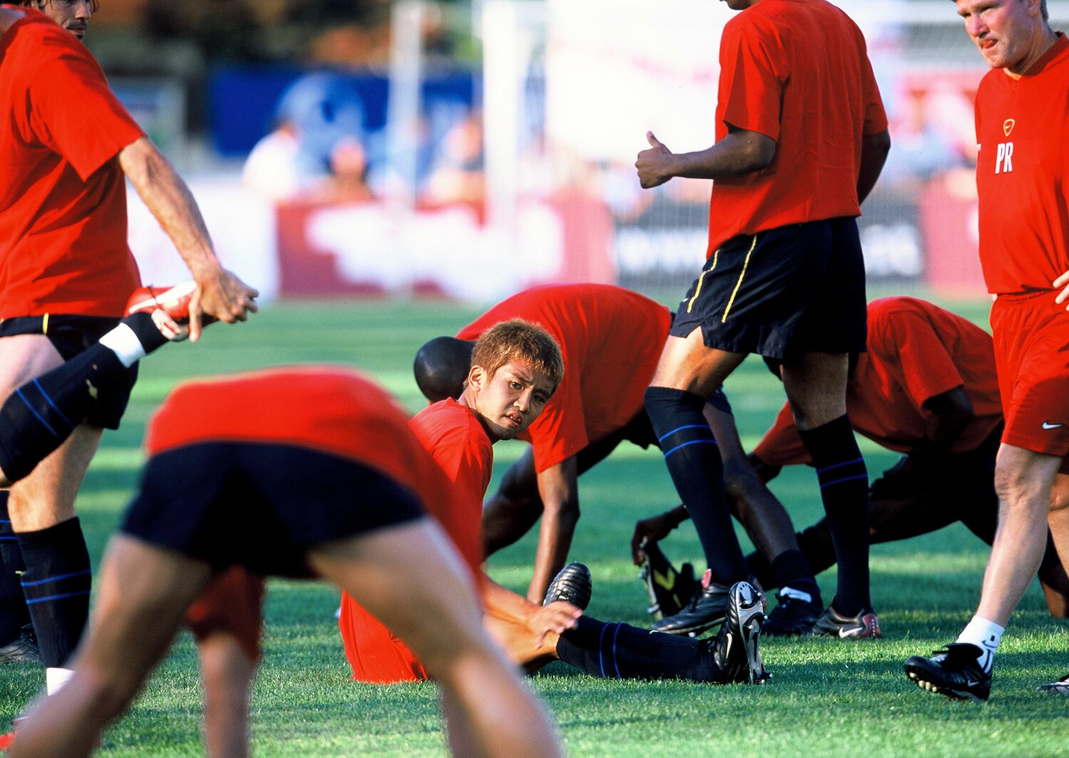 「本気の競争ができていなかった」と振り返るアーセナルでのトレーニング　©Naoya Sanuki