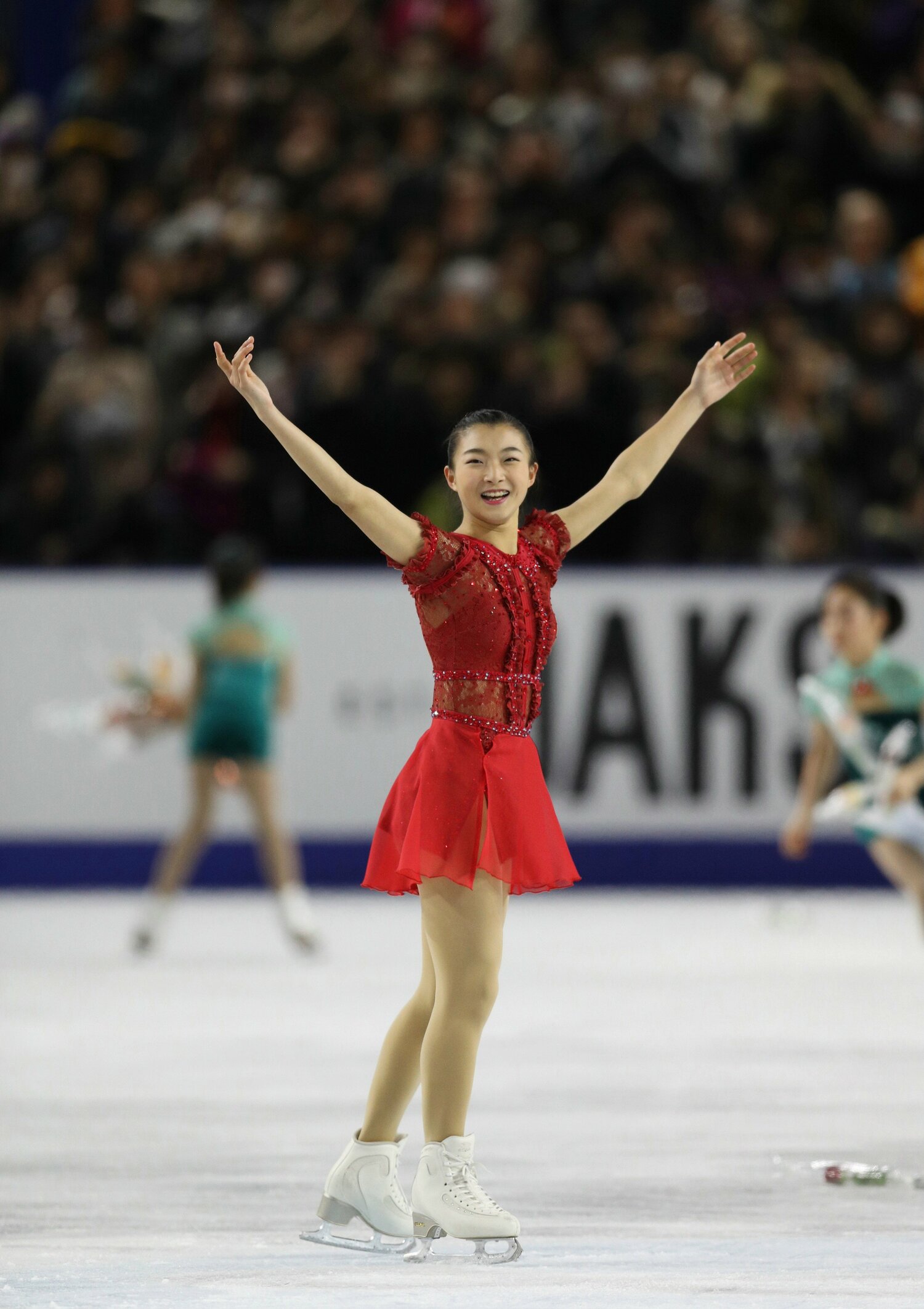 2017年12月の全日本フィギュアにて ©JIJI PRESS