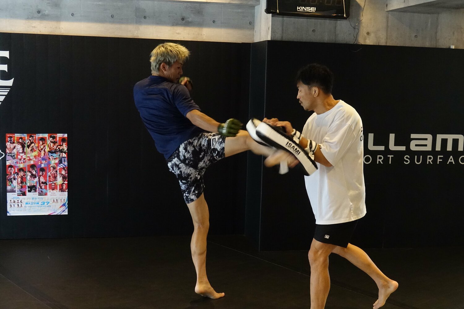 7月22日の公開練習ではキレのある動きを披露した　©Koji Fuse