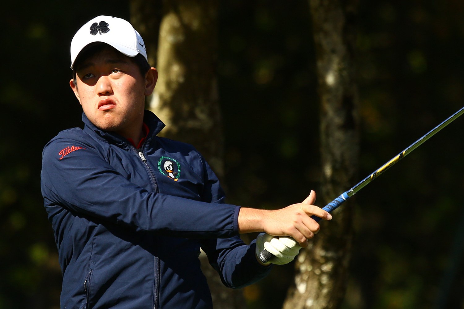 ダンロップフェニックスでローアマに輝いた米沢蓮 ©︎Yoichi Katsuragawa