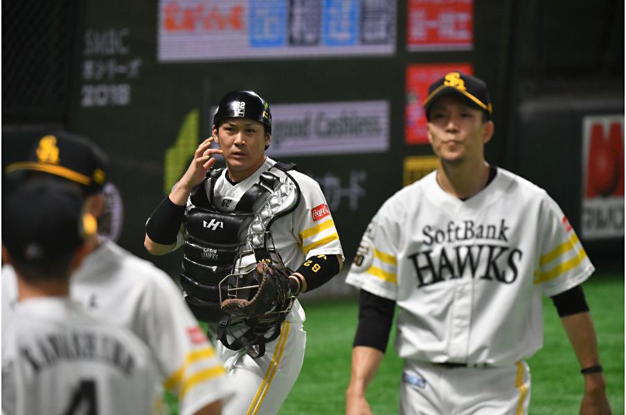 2018年の日本シリーズで大活躍した甲斐©Hideki Sugiyama