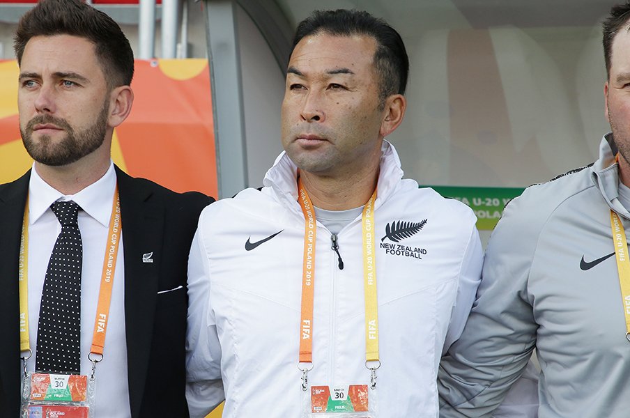 NZ代表コーチを務めたころ　©AFLO