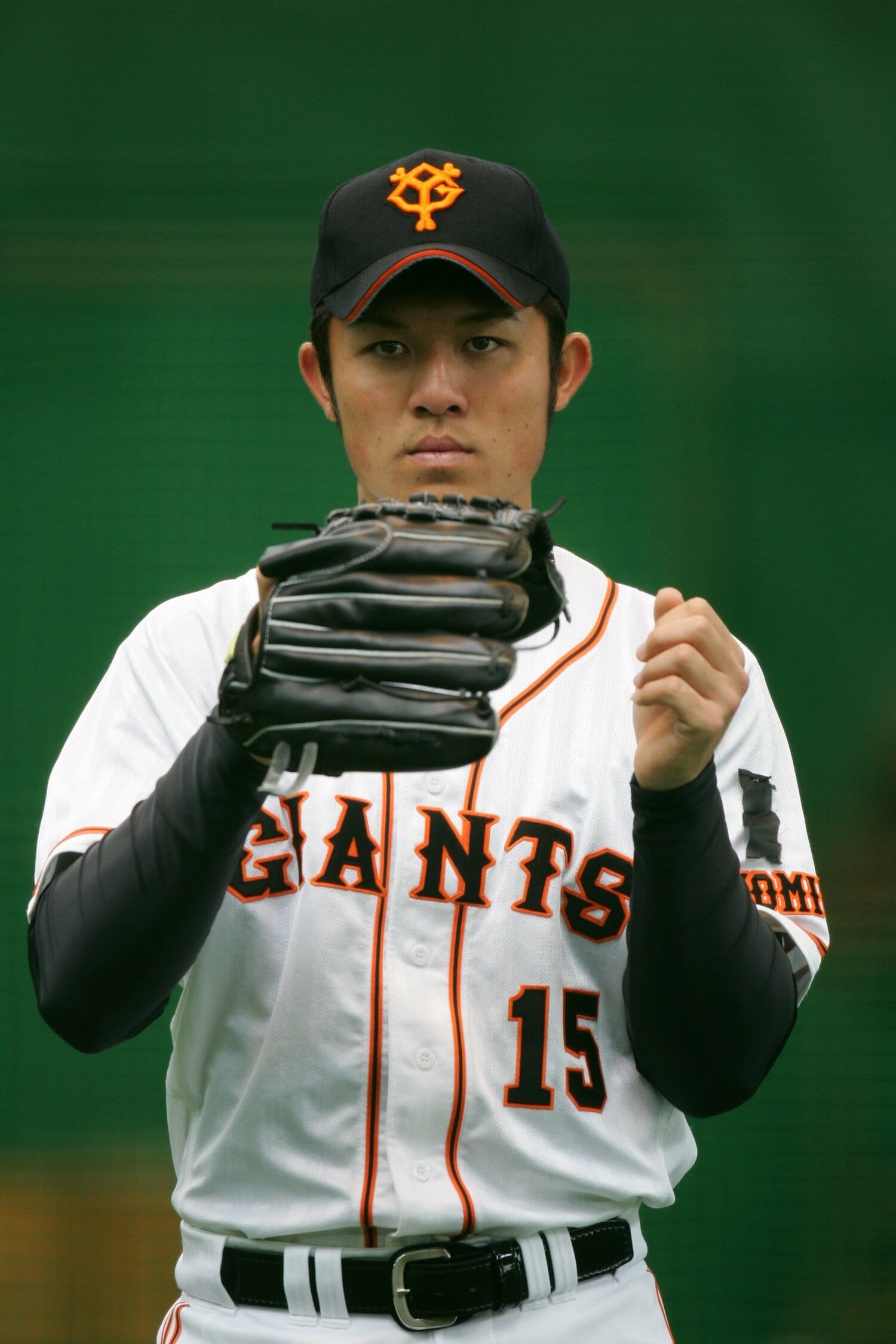 巨人時代の辻内さん　©︎Koji Asakura