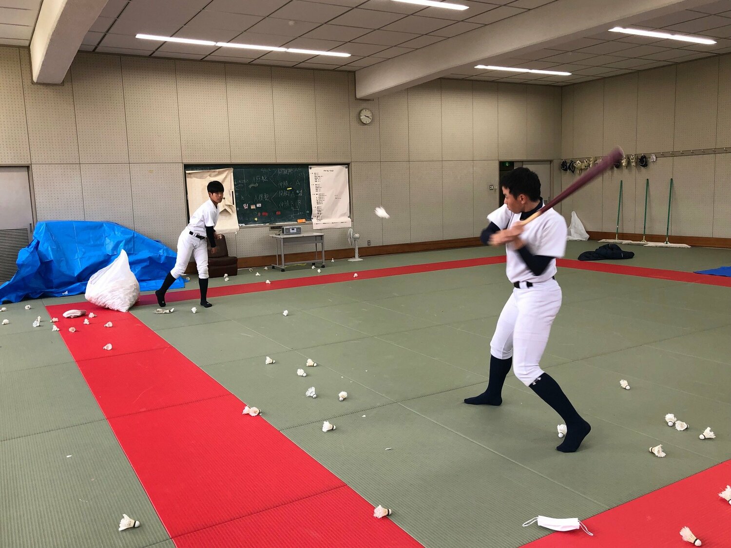 枚方なぎさの練習風景　©Takeshi Shimizu