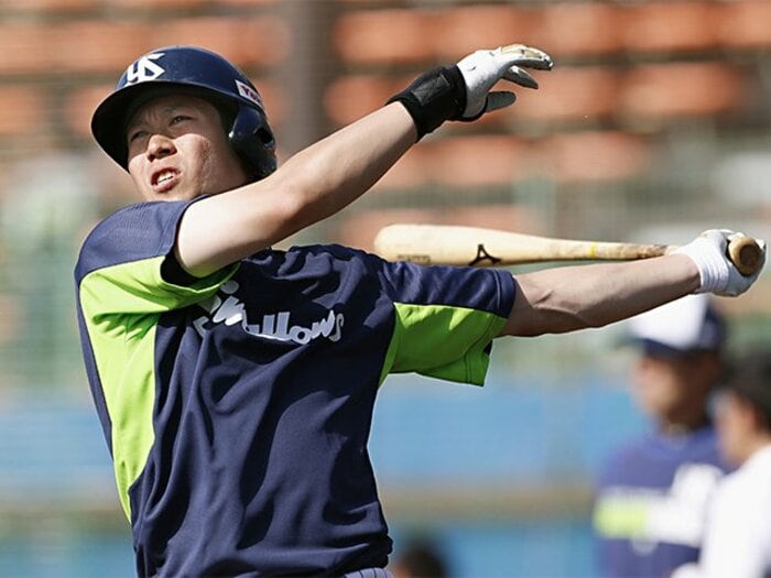 3度のトリプルスリーにMLBも注目。山田哲人の記録はどれほどレアか。＜Number Web＞ photograph by Kyodo News
