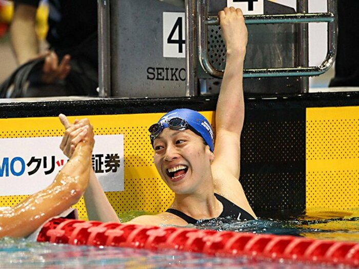 2012年4月5日、8年ぶりの五輪切符。寺川綾のメンタルを変えた言葉とは?<Number Web> photograph by AFLO SPORT
