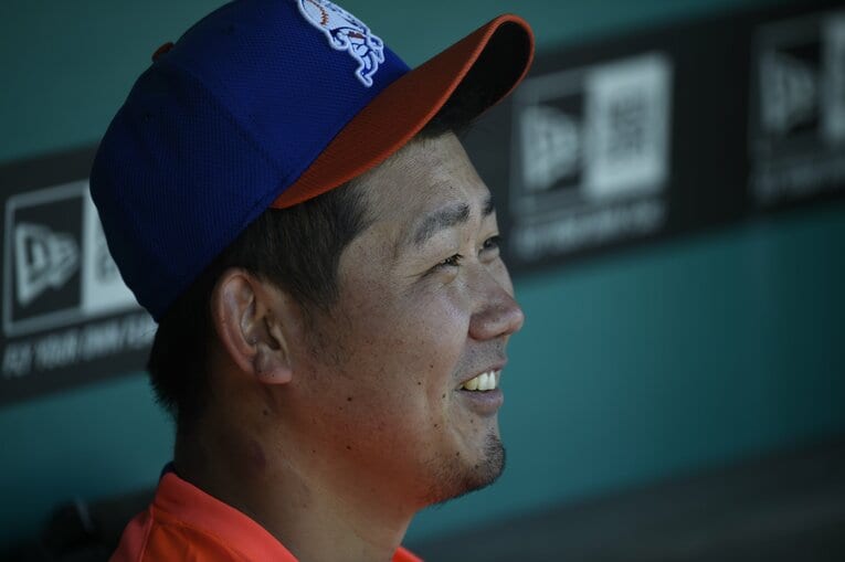 メッツ時代の松坂大輔　©︎Naoya Sanuki