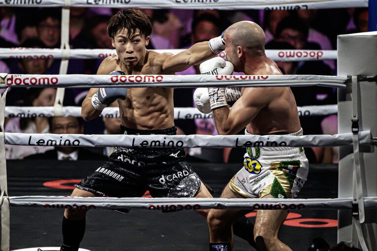 井上尚弥vs.TJ・ドヘニー。2024年9月3日、有明アリーナ　©Takuya Sugiyama