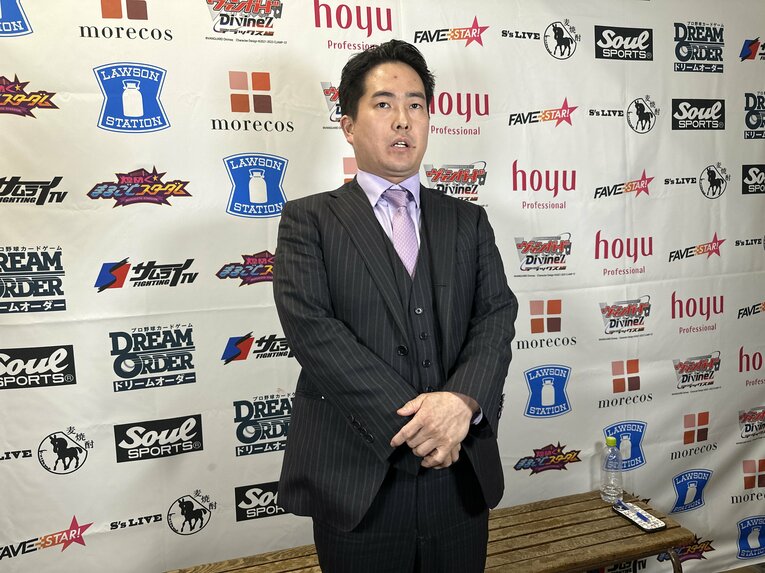 スターダムの岡田太郎社長　©Norihiro Hashimoto