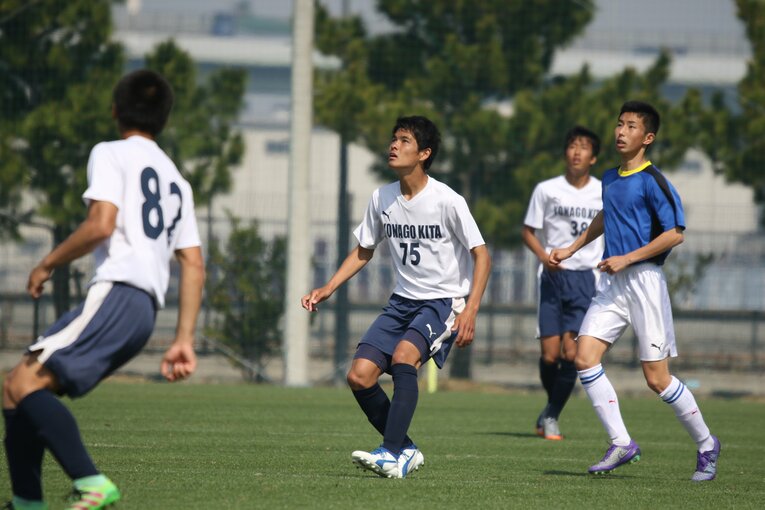 米子北高時代の佐野海舟　©︎Takahito Ando