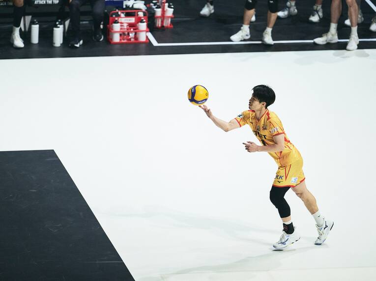 関田誠大（ジェイテクトSTINGS愛知）　©︎Yuki Suenaga