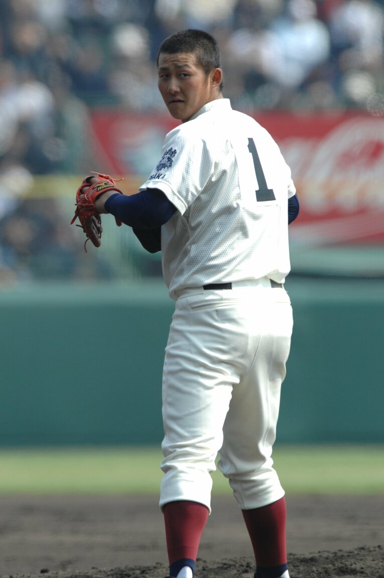 当時からがっしりとした体格だった中田　©Shigeru Tanaka