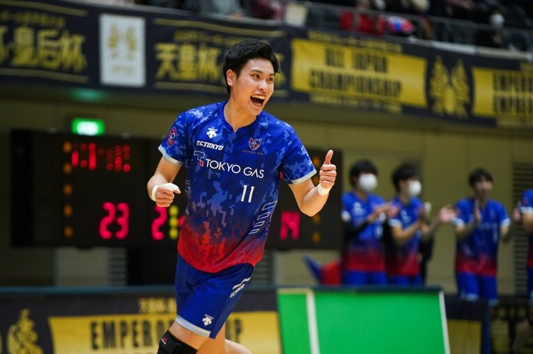 FC東京・山田大悟（ミドルブロッカー）©︎JVA