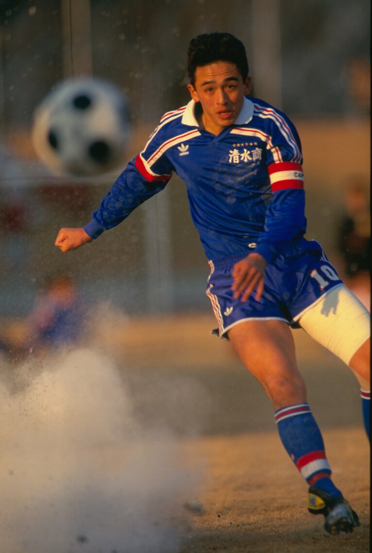 清水商業時代の山田隆裕　©Sports Graphic Number