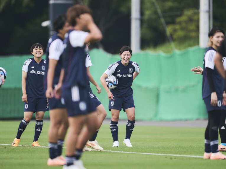 自身初となるワールドカップに臨む猶本光（29歳）　©︎Yuki Suenaga
