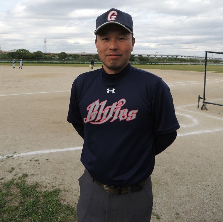 中学生の山崎康晃を指導した内山さん※書籍より転載