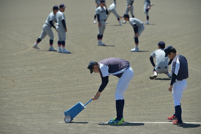 2019年、夏の岩手大会。2回戦の様子　©Hideki Sugiyama