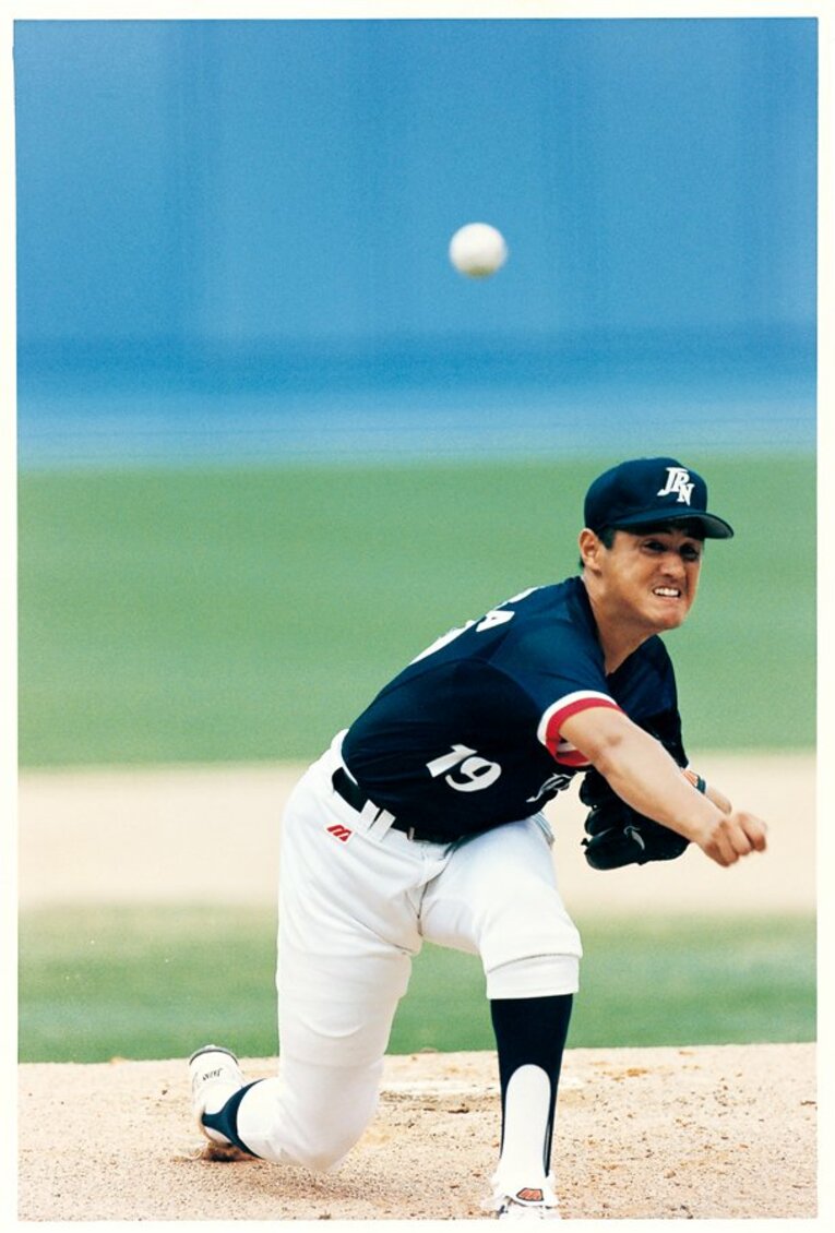 アトランタ五輪では準決勝・アメリカ戦、決勝・キューバ戦など、4試合で先発を任された杉浦　©Bungeishunju