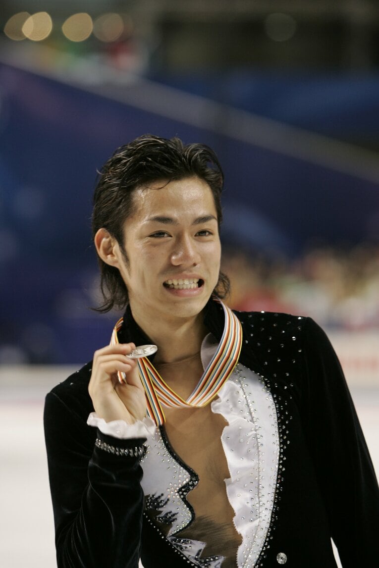 2007年世界選手権、銀メダルに　©Takuya Sugiyama