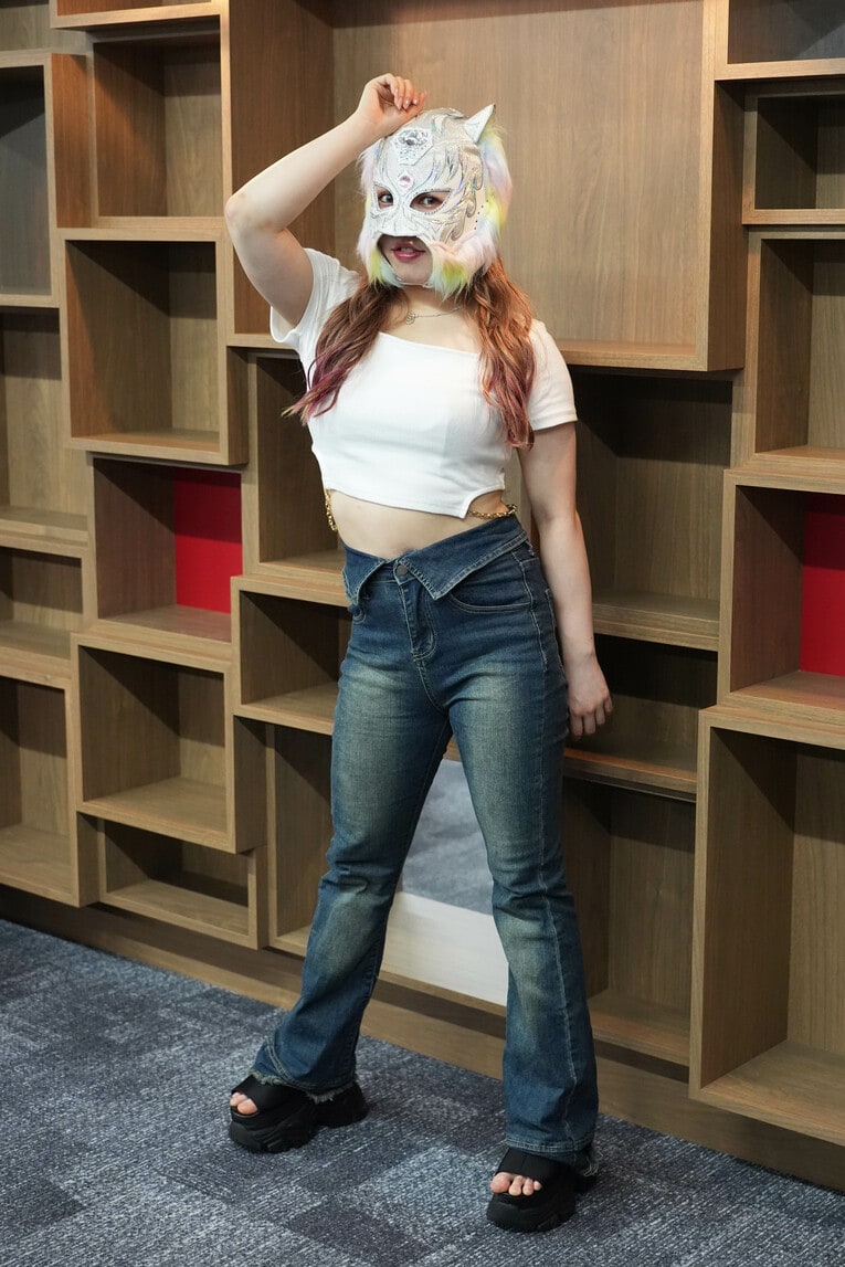 “人気覆面レスラー”スターライト・キッドの撮りおろしフォト（全19枚） ©Essei Hara