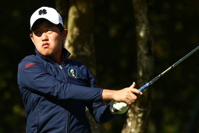 ダンロップフェニックスでローアマに輝いた米沢蓮　©︎Yoichi Katsuragawa