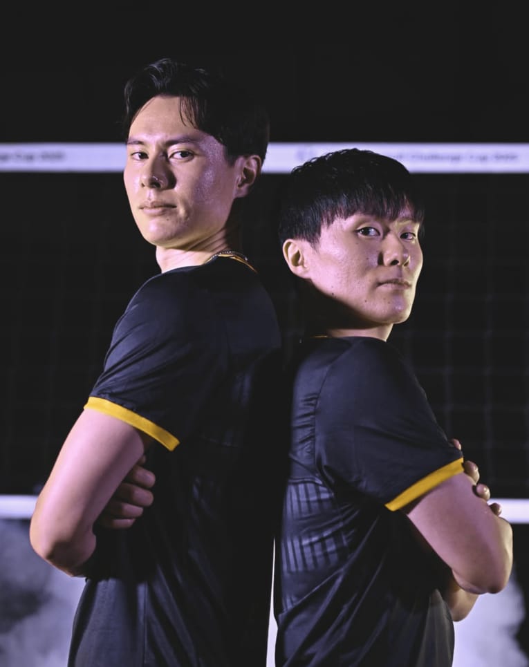 高橋藍とともにポーランド強豪ルブリンに加入した小川智大　（Bogdanka Luk Lublin公式インスタグラムより）