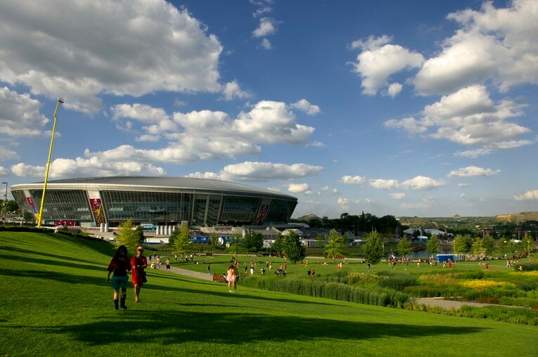 EURO2012でのウクライナ　©Takuya Sugiyama