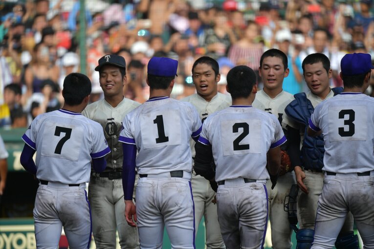 2018年の夏の甲子園を盛り上げた大阪桐蔭高・藤原　©︎Hideki Sugiyama