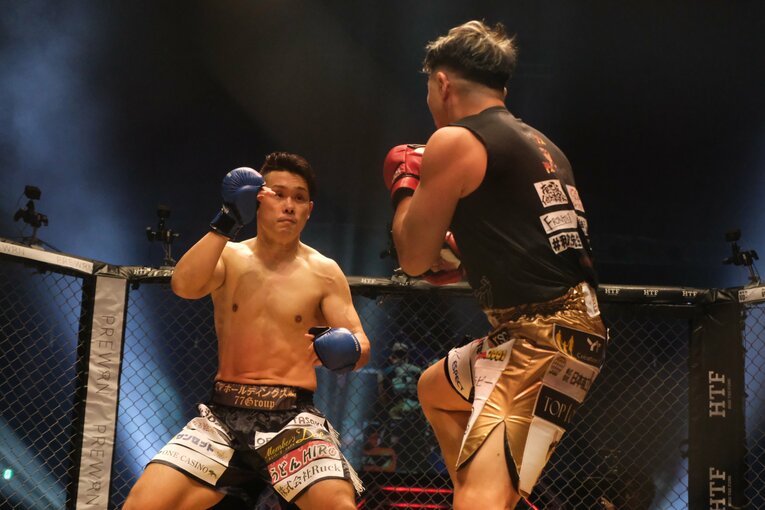 TATSUJIvsほっそん　©Norihiro Hashimoto