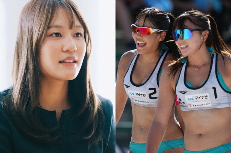 春高ヒロイン→ビーチバレーで活躍する菊地真結のインタビュー（第3回） ／ photograph by Asami Enomoto／Kazuaki Matsunaga