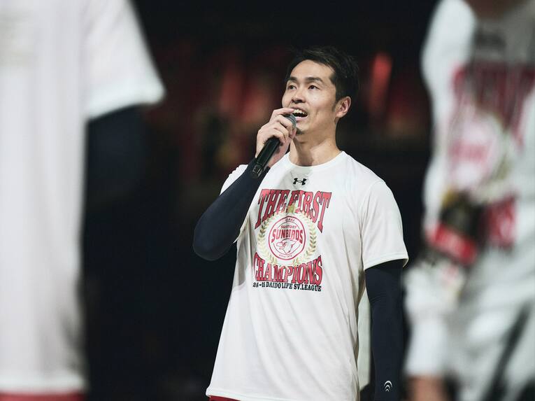 藤中謙也（サントリーサンバーズ大阪）　©︎Yuki Suenaga