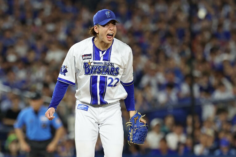 プロ初セーブからクローザーとして22セーブをあげた昨季も、本人は苦しさを覚えていたという　©JIJI PRESS