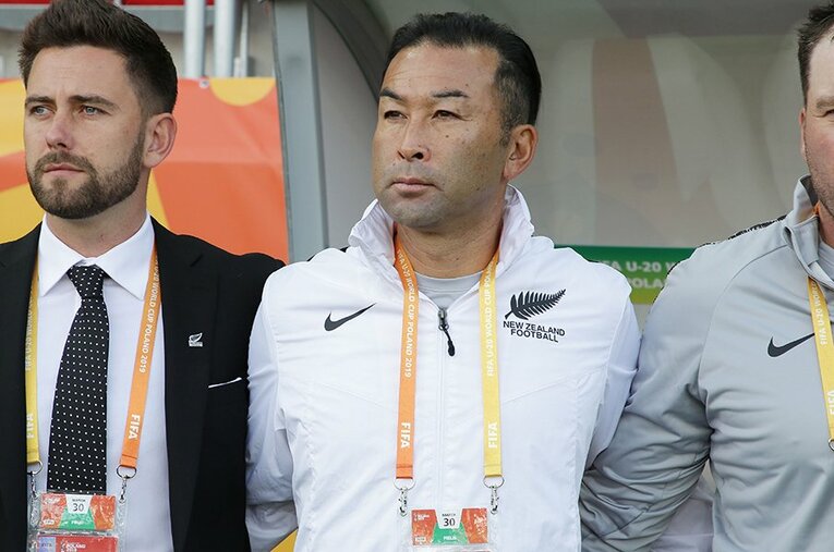 NZ代表コーチを務めたころ　©AFLO