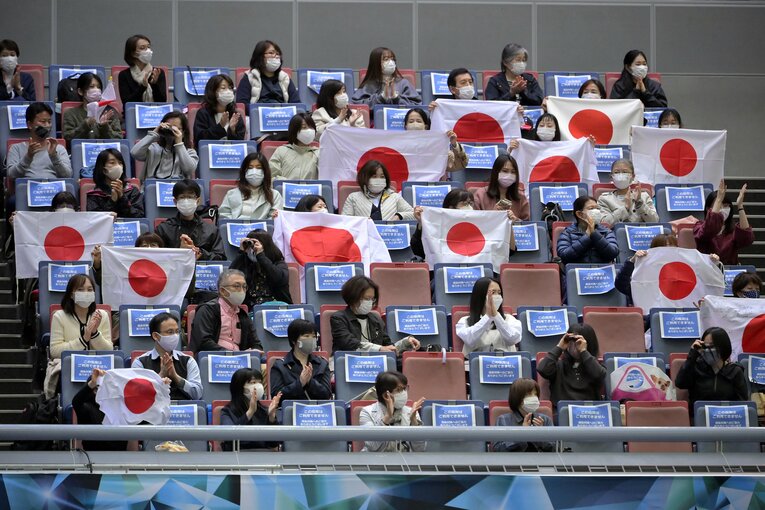 国別対抗戦の観客席　(C)Getty Images