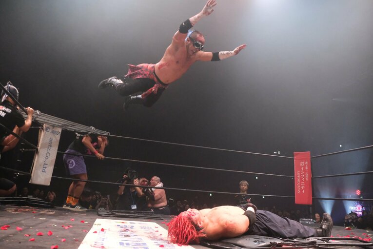 デスマッチのカリスマ・葛西純　©Norihiro Hashimoto