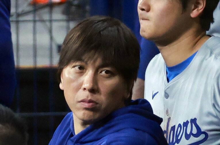 4年9カ月の拘禁刑などを言い渡された水原一平元通訳 ／ photograph by JIJI PRESS