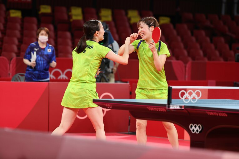 「ダブルスを石川さんと戦えて、すごく心強いです」 卓球女子団体のカギを握る平野美宇にチームが伝えていたこと(4)