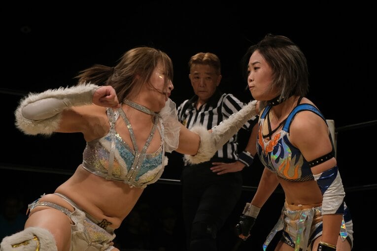 マリーゴールドの女子プロレスラー・桜井麻衣　©Norihiro Hashimoto