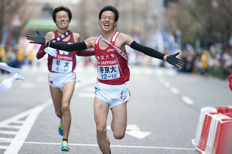 熊崎健人（帝京大）　第89回箱根駅伝 ／ photograph by Nanae Suzuki