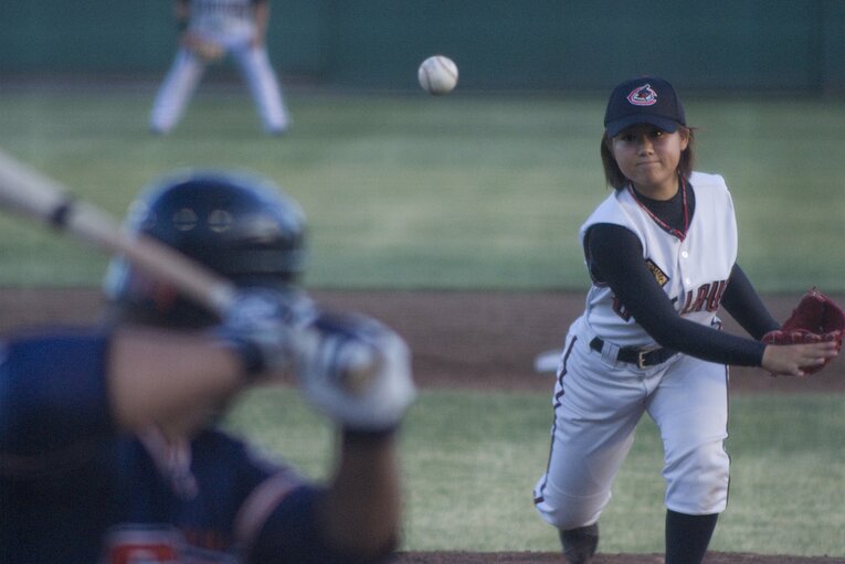 “ナックル姫”吉田えり　©Getty Images