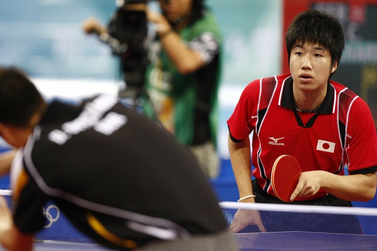 水谷隼（北京五輪）　©︎JMPA