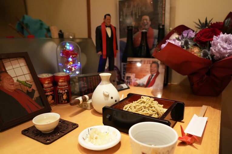 猪木が愛した『かわしま』の蕎麦