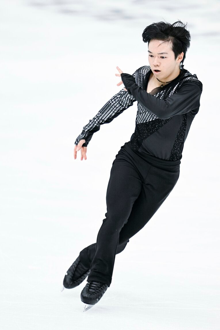 全日本選手権SPの演技　©︎Asami Enomoto