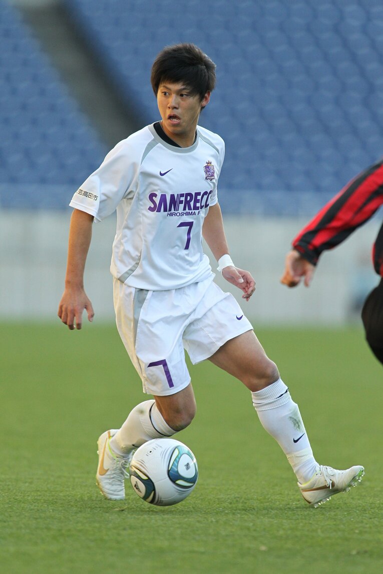 広島ユース時代の森保圭悟　©︎Kenzaburo Matsuoka/AFLO
