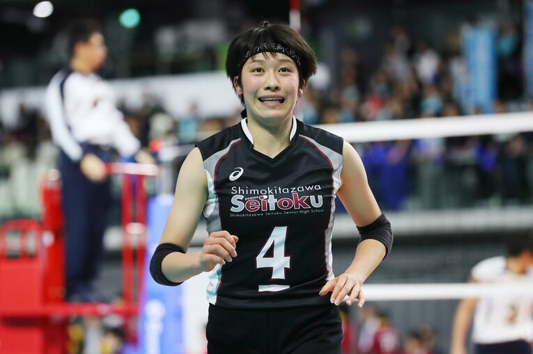 下北沢成徳高校・石川真佑（2019年1月） ©︎YUTAKA/AFLO SPORT