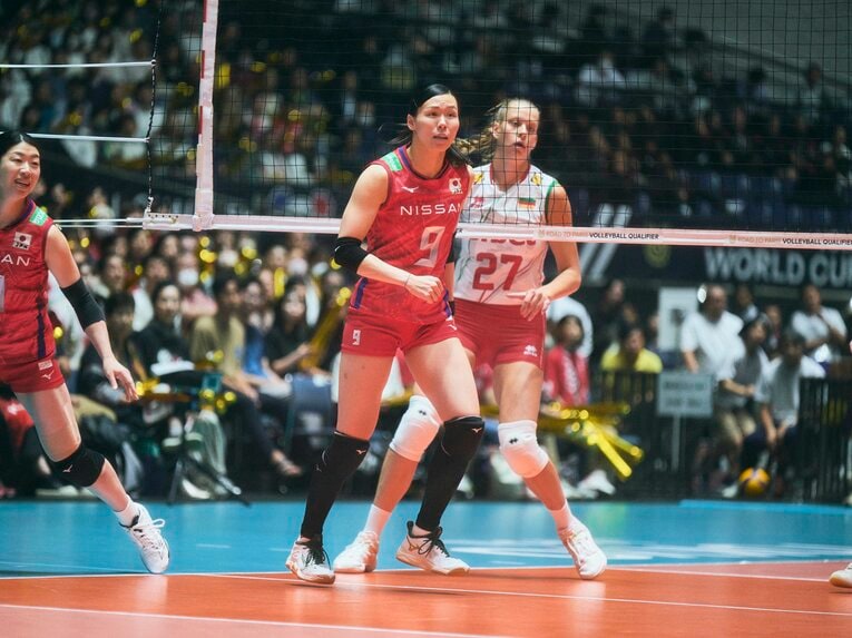 渡邊彩／FIVBパリ五輪予選　©︎Yuki Suenaga