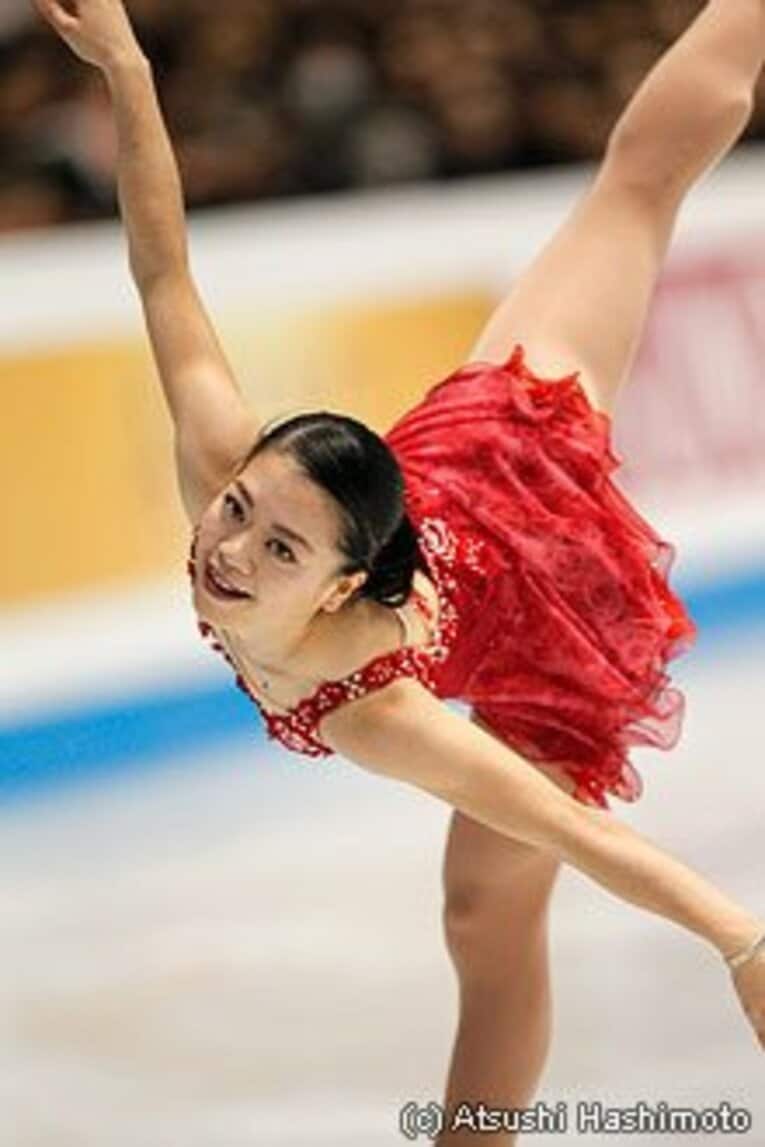 素晴らしい出来だったフリーの後、鈴木はキスアンドクライで涙を見せていた