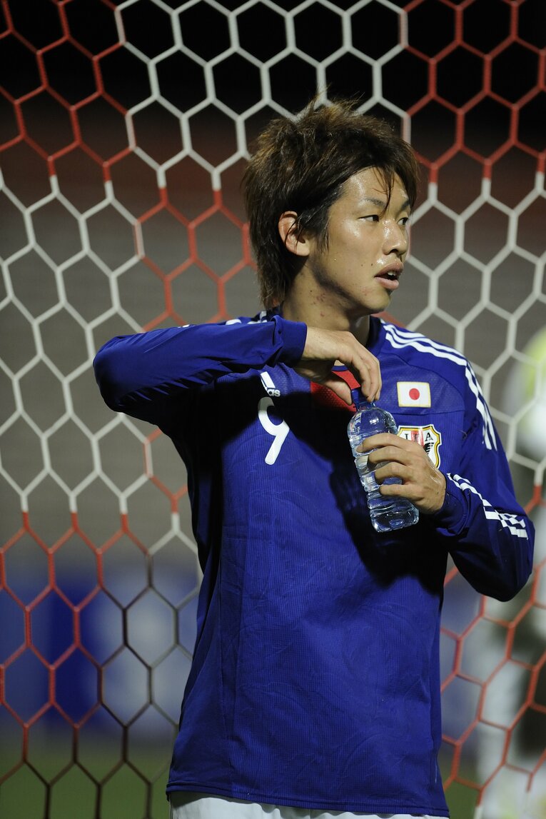 【五輪出場を逃した名手たち】ロンドン五輪代表時代の大迫勇也　©Sports Graphic Number