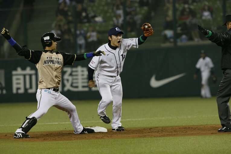 2013年3月29日、大谷翔平のプロデビュー戦（vs西武）©︎Shigeki Yamamoto