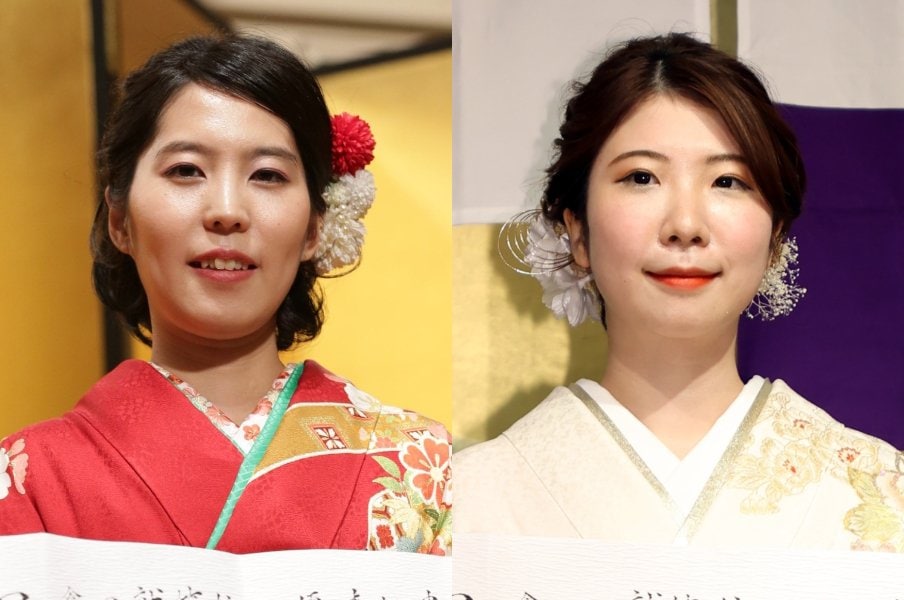 「史上最強の女流棋士は誰か?」里見香奈(30歳)vs西山朋佳(27歳)“負けない”二強時代、ライバル関係について2人に質問してみると…<Number Web> photograph by Sankei Shimbun